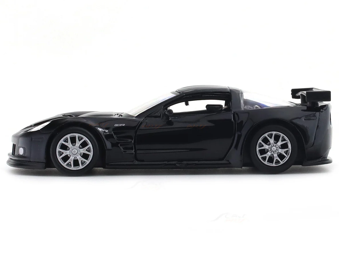 Chevrolet Corvette C6-R black 1:33-42 RMZ City licensed pull back car scale model - Image 2