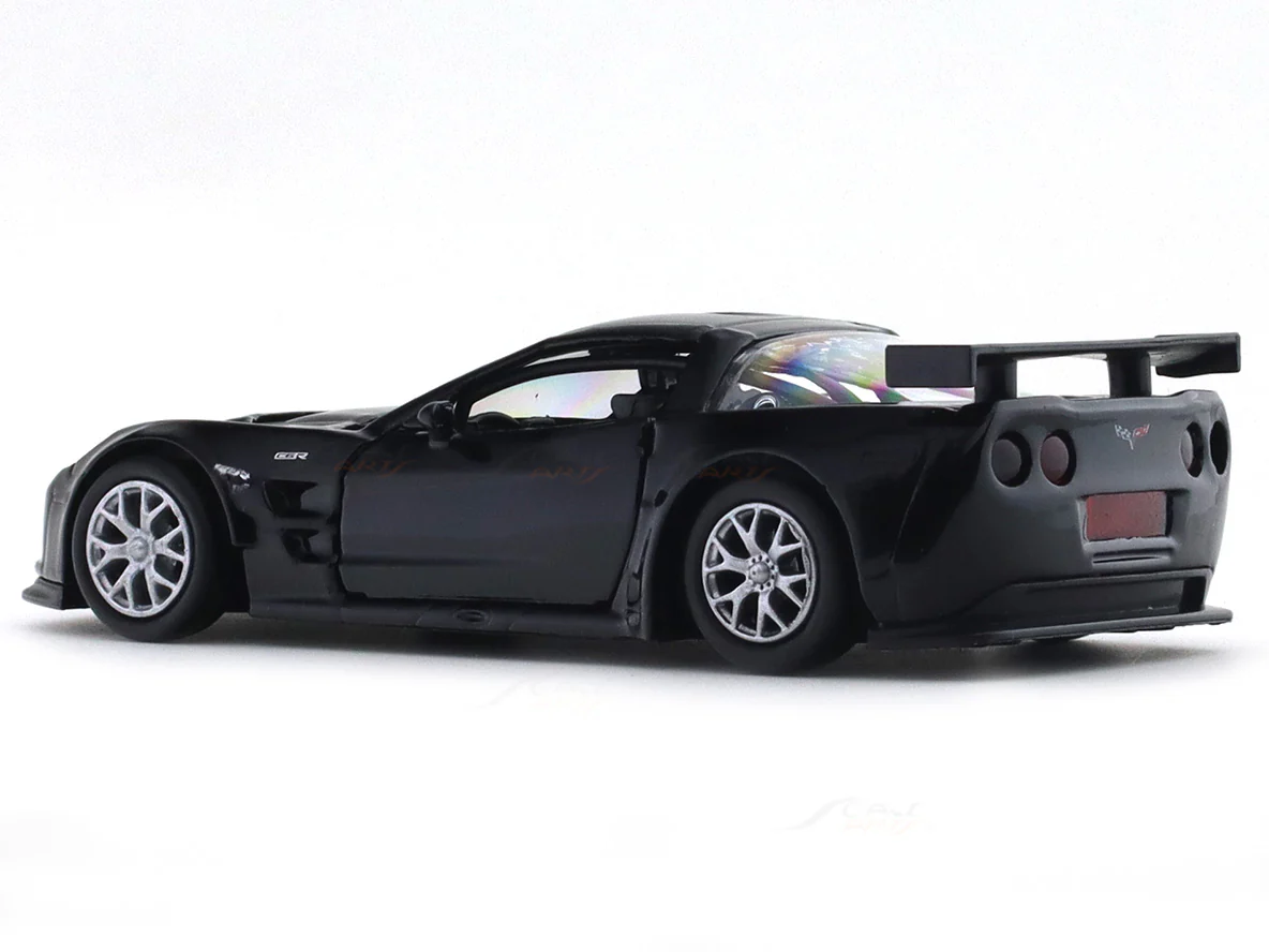 Chevrolet Corvette C6-R black 1:33-42 RMZ City licensed pull back car scale model - Image 3