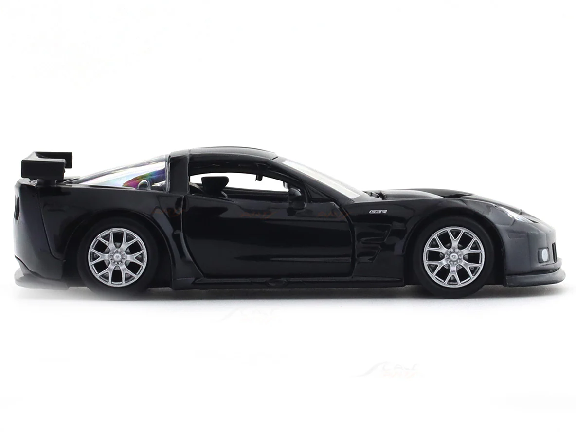 Chevrolet Corvette C6-R black 1:33-42 RMZ City licensed pull back car scale model - Image 5