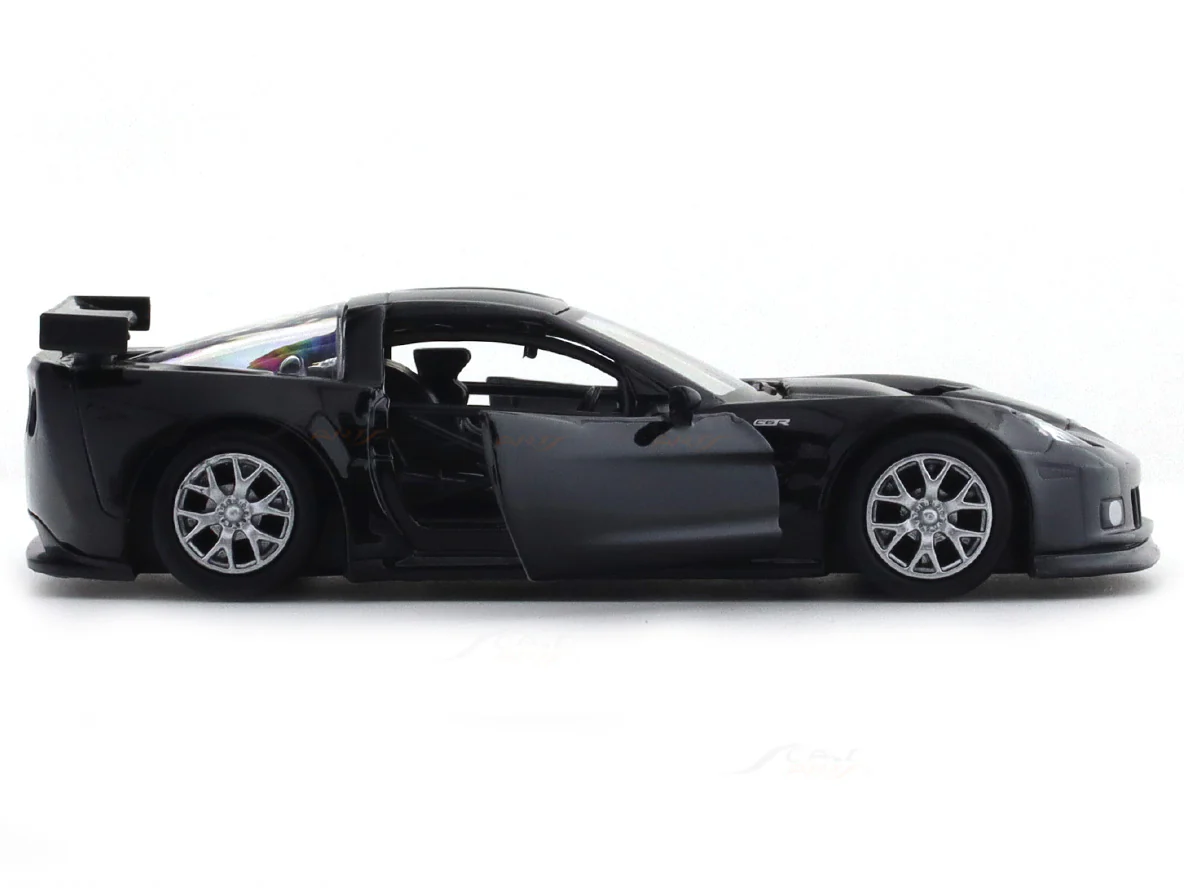 Chevrolet Corvette C6-R black 1:33-42 RMZ City licensed pull back car scale model - Image 8