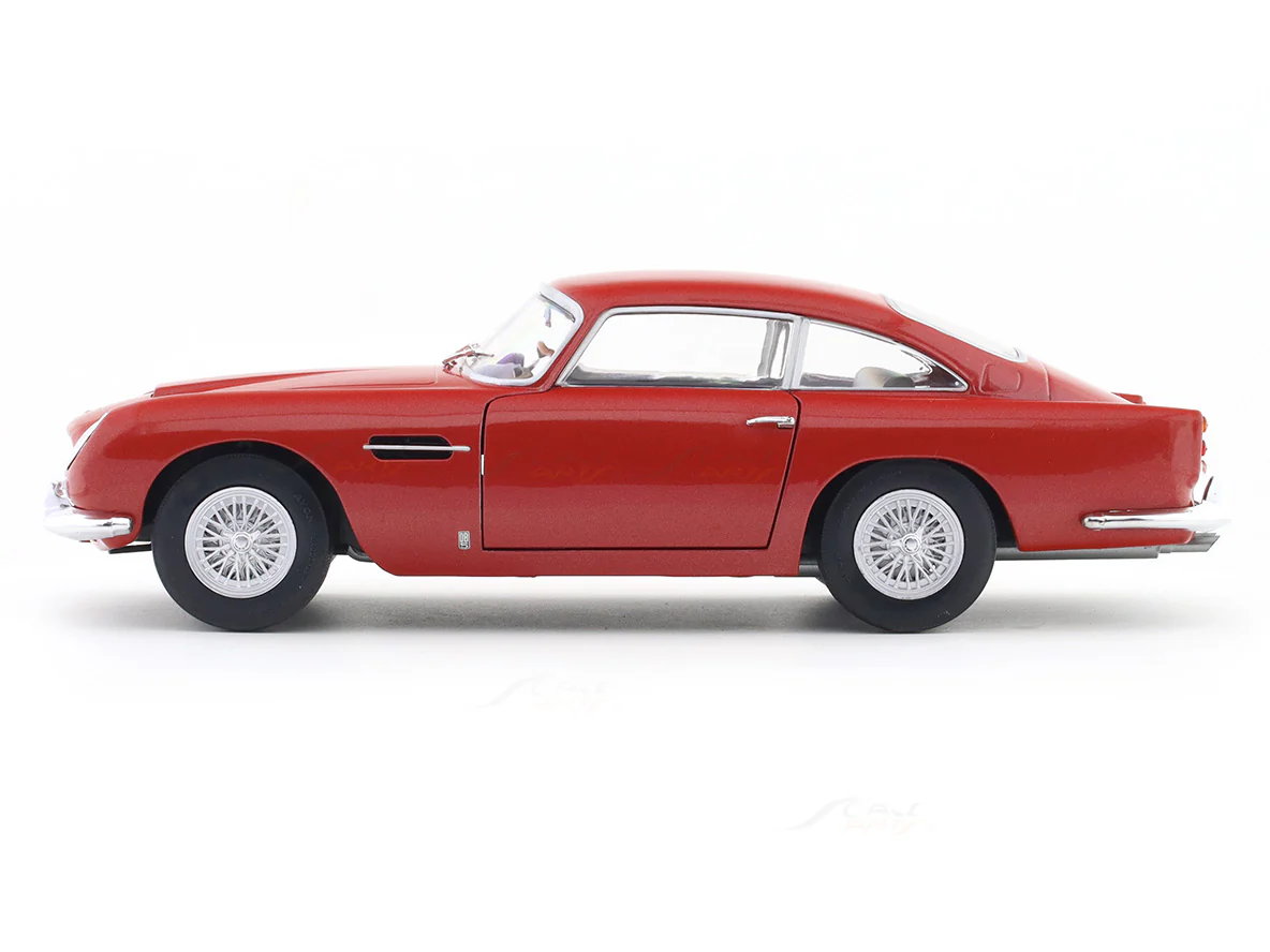 Coffee Mug & 1964 Aston Martin DB5 red 1:18 Solido licensed diecast scale model car - Image 3