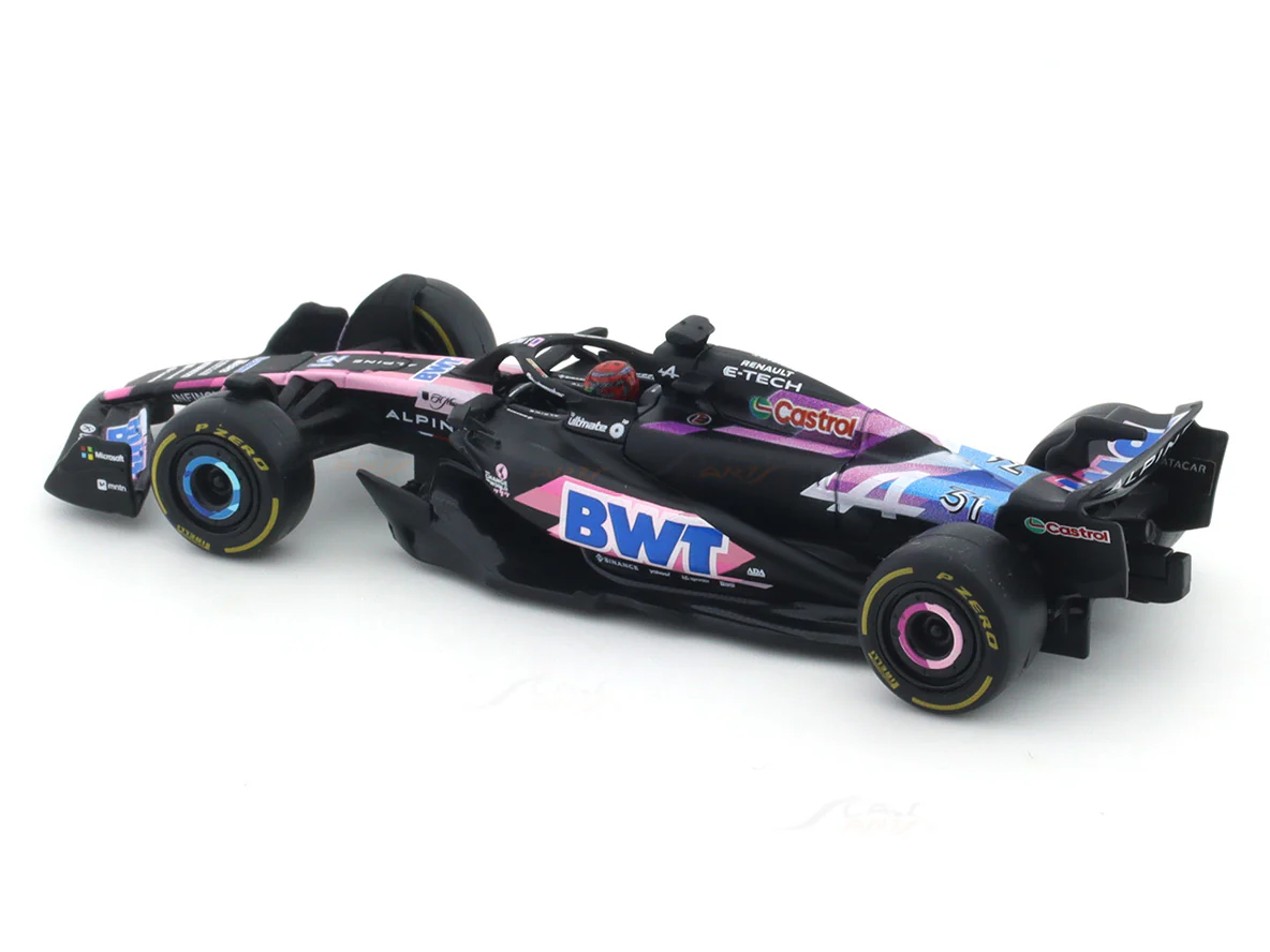 2024 Alpine A524 No. 31 Esteban Ocon 1:43 Bburago Formula 1 diecast scale model car - Image 9
