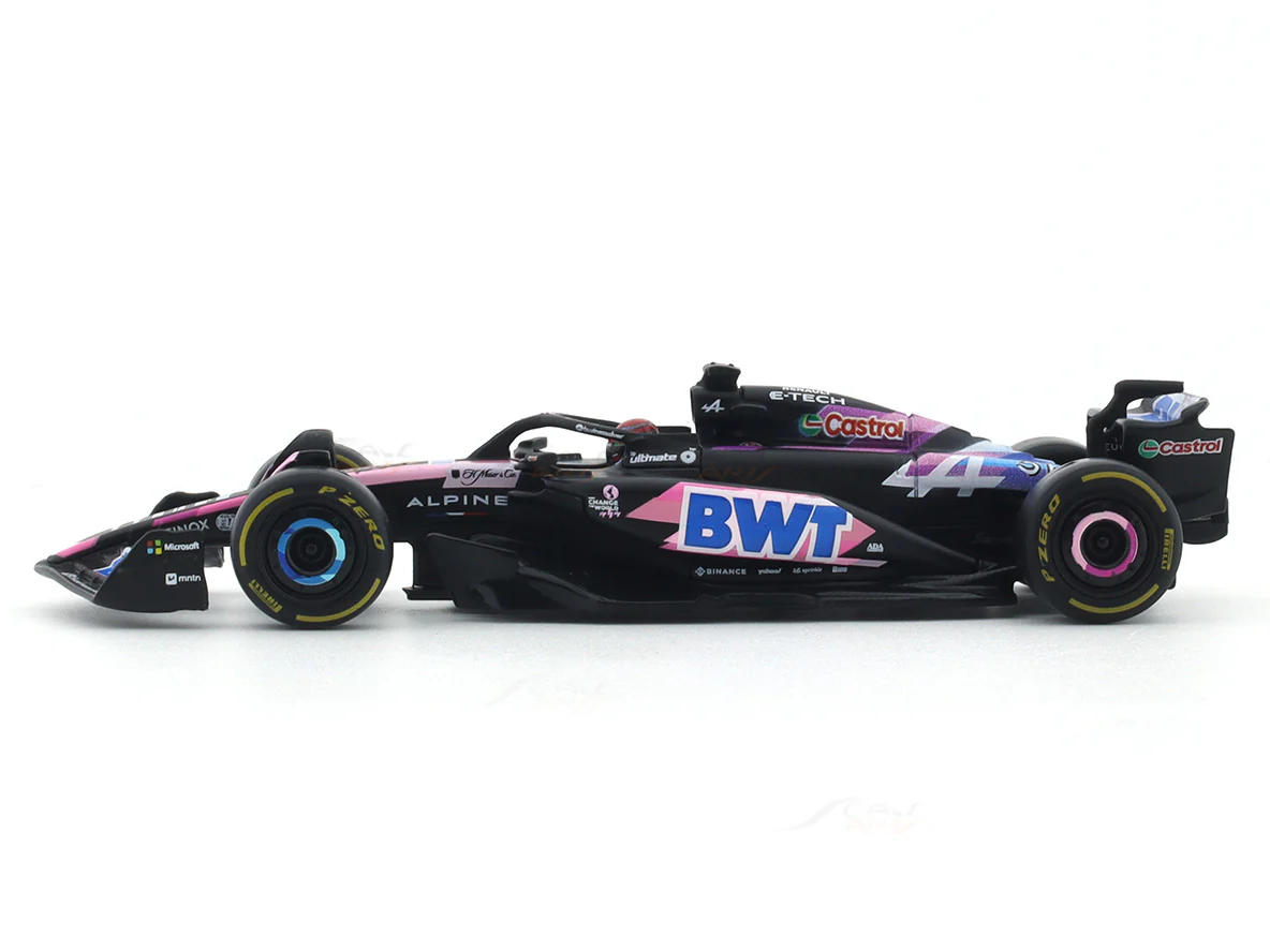 2024 Alpine A524 No. 31 Esteban Ocon 1:43 Bburago Formula 1 diecast scale model car - Image 3