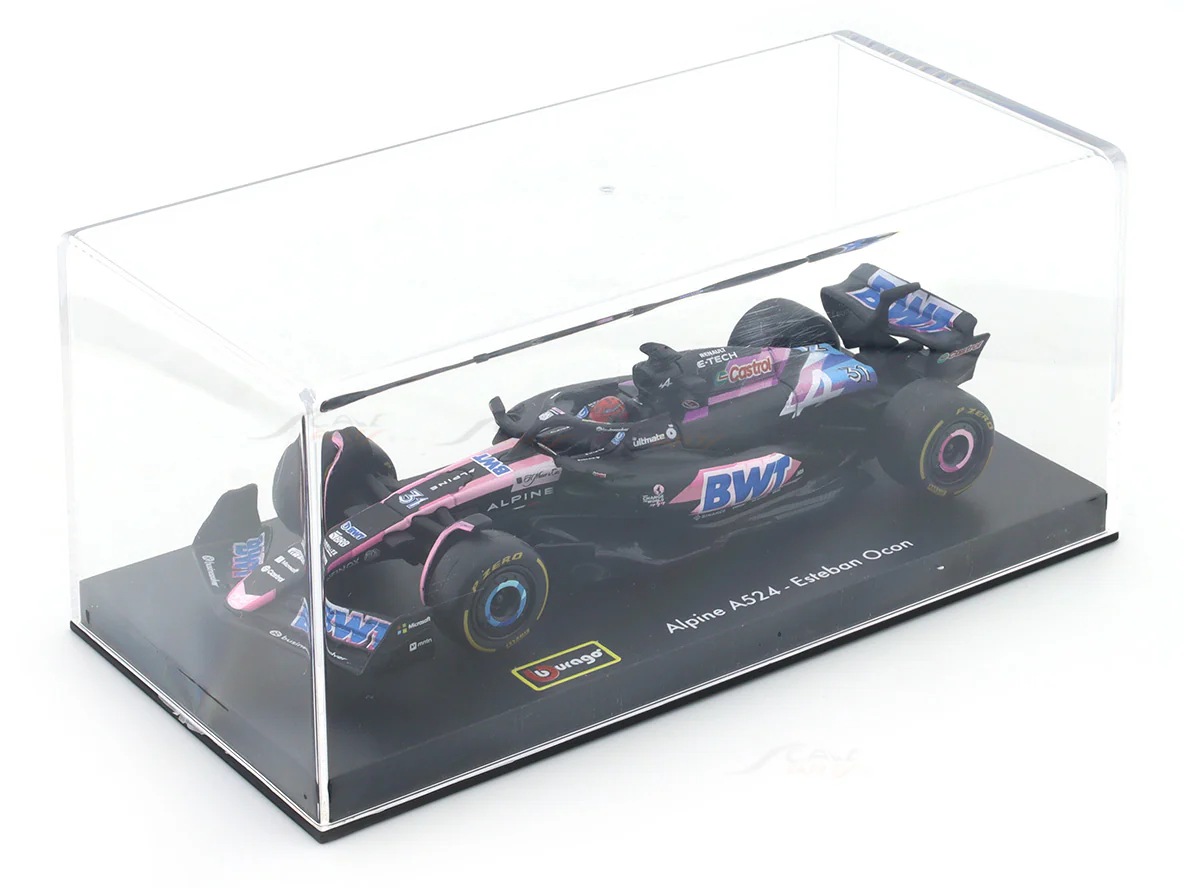 2024 Alpine A524 No. 31 Esteban Ocon 1:43 Bburago Formula 1 diecast scale model car - Image 2