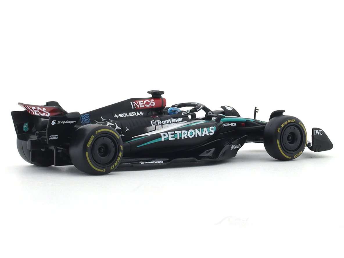 2024 Mercedes-AMG W15 No. 63 George Russel 1:43 Bburago Formula 1 diecast scale model car - Image 5