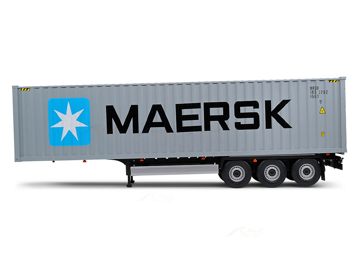 Container MEARSK Trailer 1:24 Solido diecast scale model truck collectible - Image 2