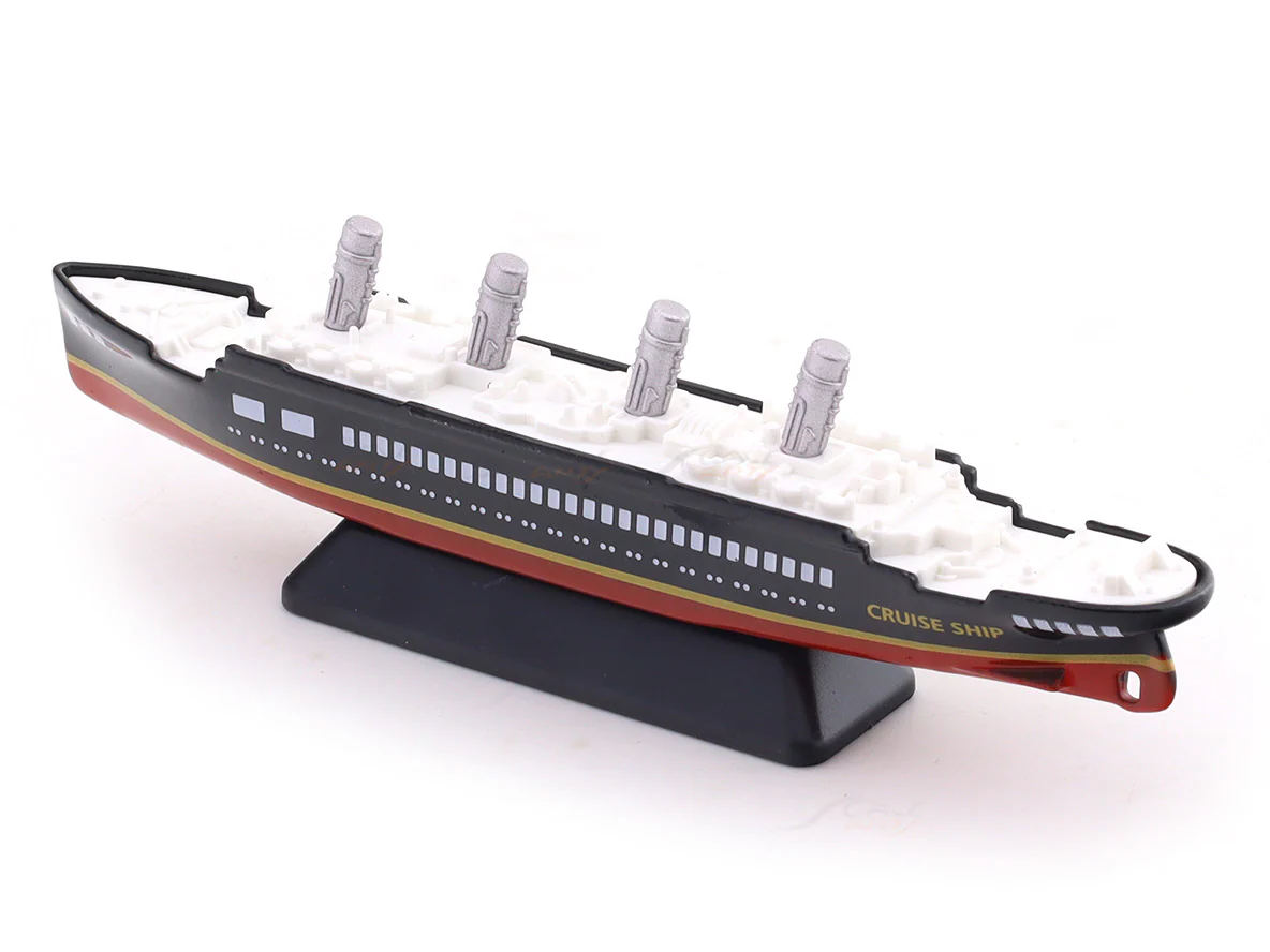 Cruise Ship black miniature scale model - Image 10