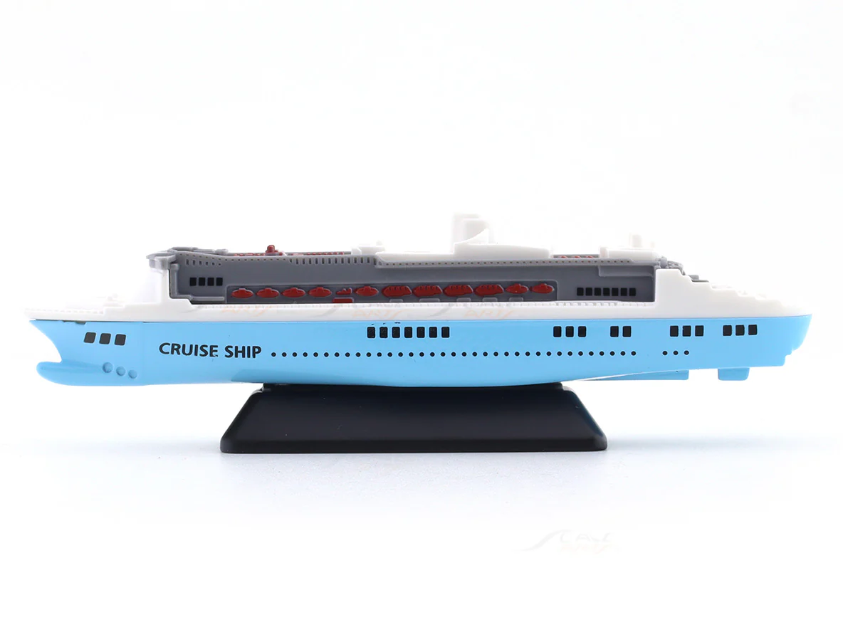 Cruise Ship blue miniature scale model - Image 6