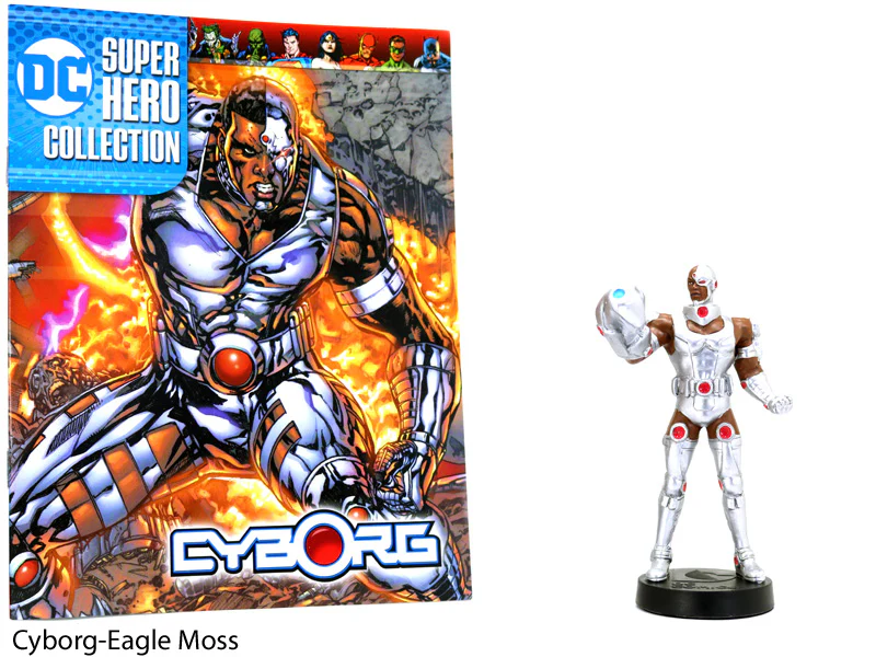 Cyborg 1:16 Eaglemoss Figurine DC Super Hero Collection - Image 2
