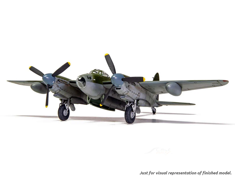 De Havilland Mosquito B.XVI 1:72 Airfix plastic model kit fighter jet - Image 4