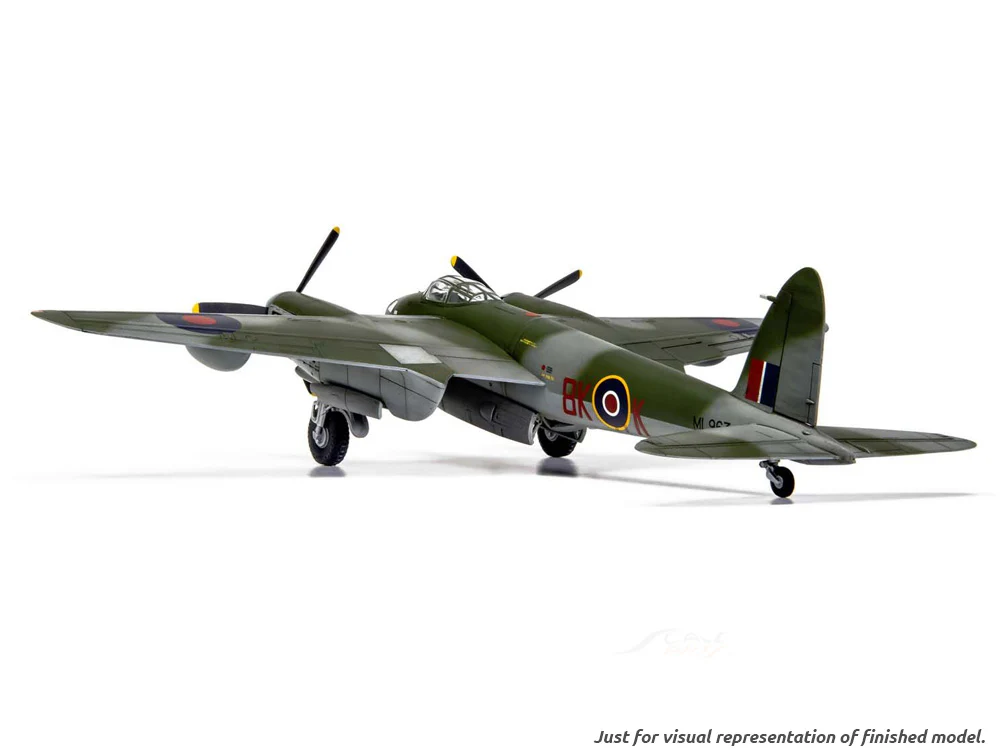 De Havilland Mosquito B.XVI 1:72 Airfix plastic model kit fighter jet - Image 5