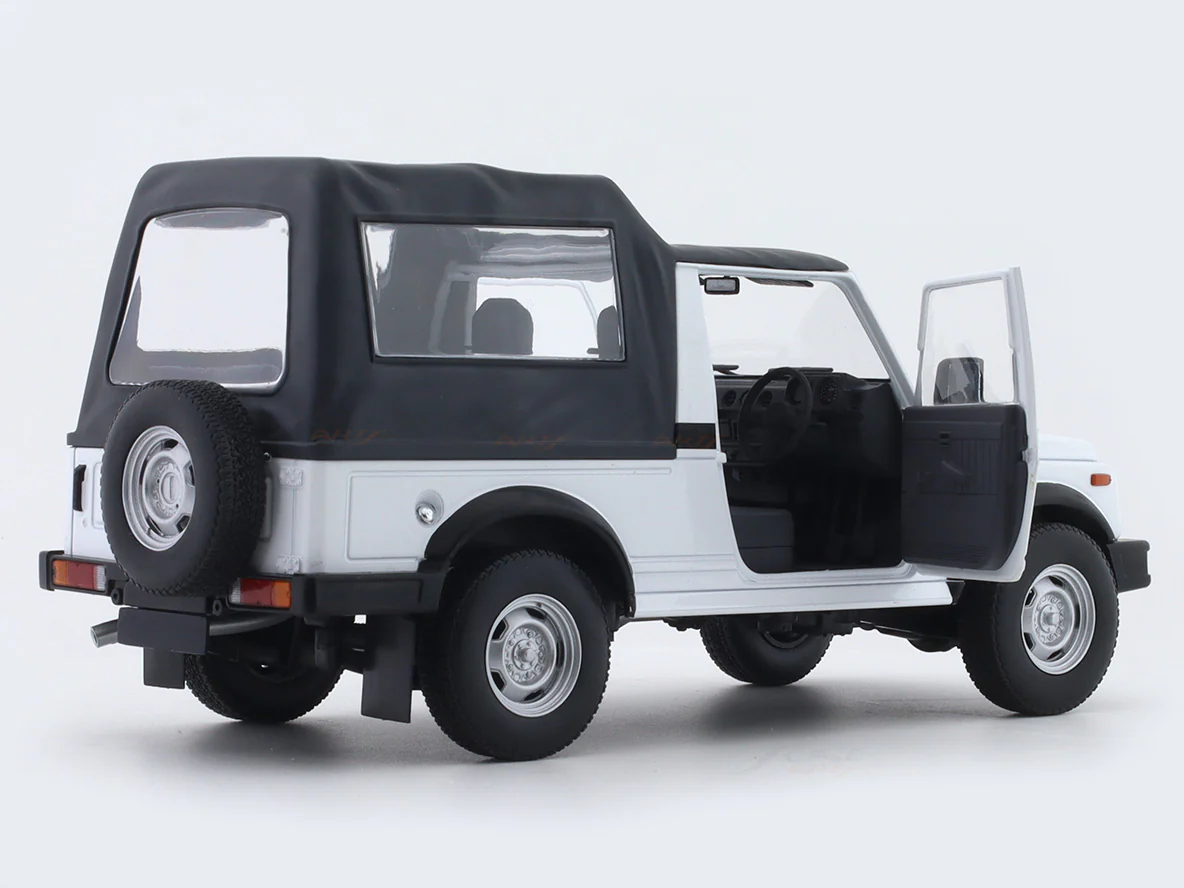 Suzuki SJ410 Soft Top White 1:18 Vahanam diecast Scale Model car collectible - Image 18