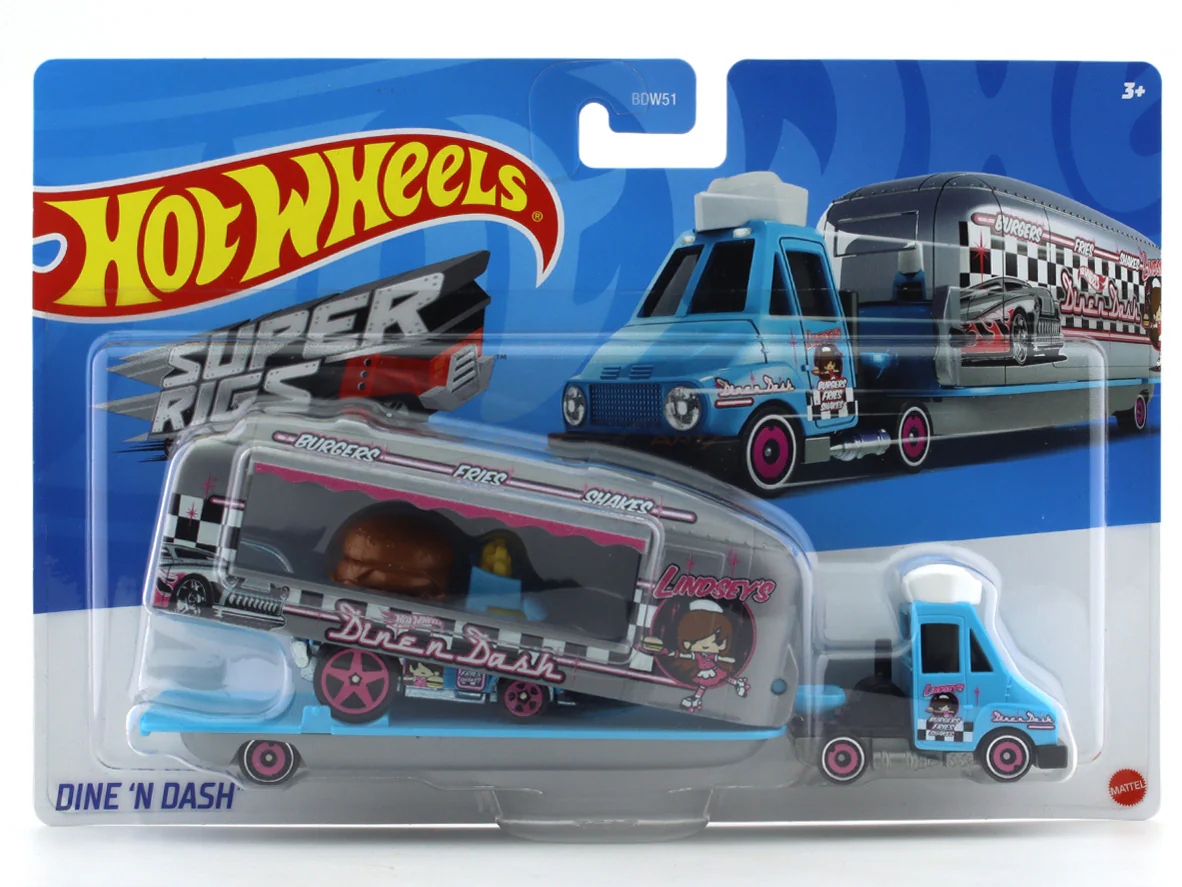 Dine n Dash 1:64 Hotwheels scale model