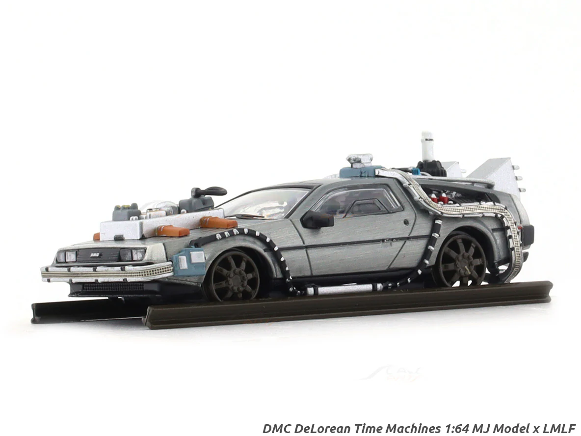 DMC DeLorean Time Machines T1 1:64 MJ Model x LMLF diecast scale model car miniature