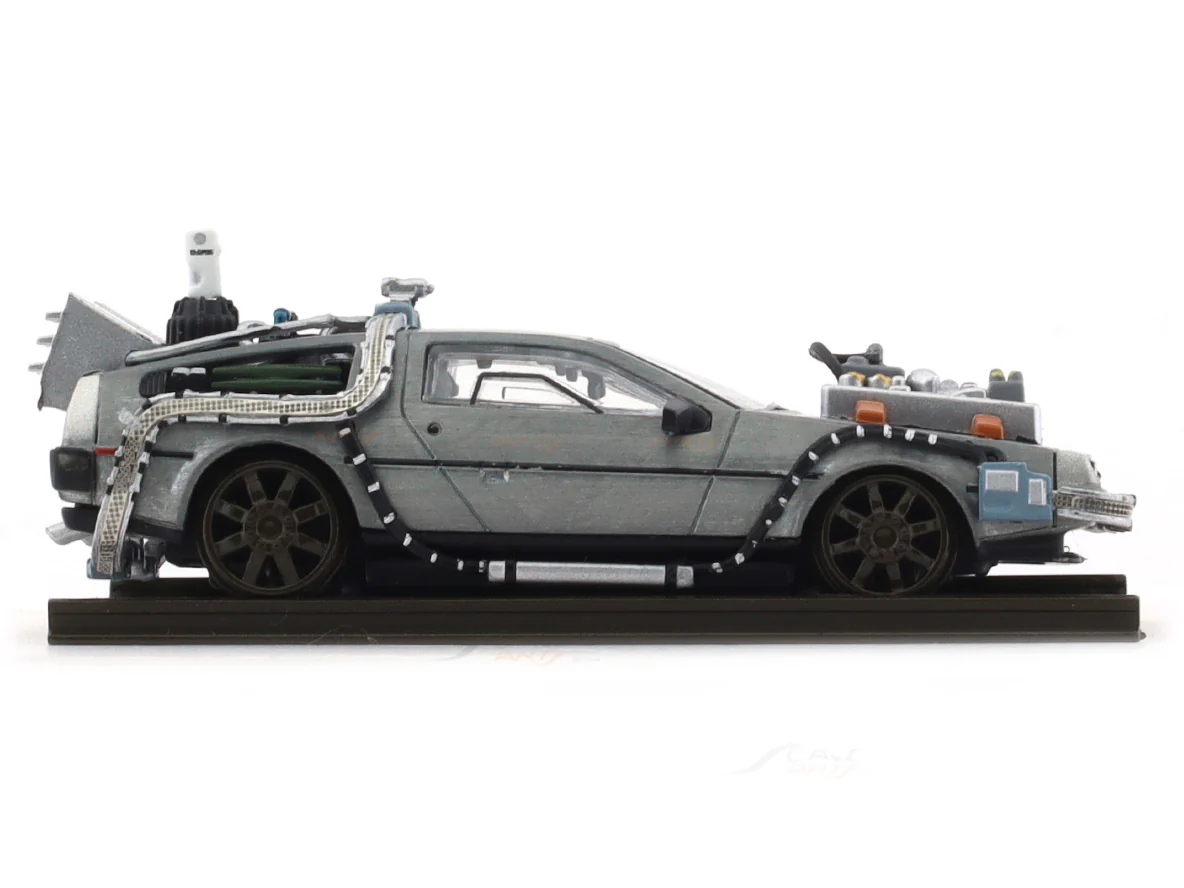 DMC DeLorean Time Machines T1 1:64 MJ Model x LMLF diecast scale model car miniature - Image 5