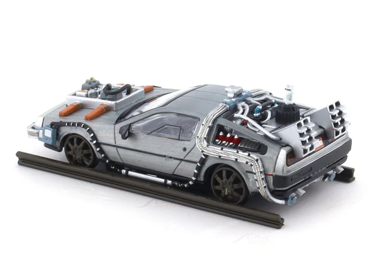 DMC DeLorean Time Machines T1 1:64 MJ Model x LMLF diecast scale model car miniature - Image 8