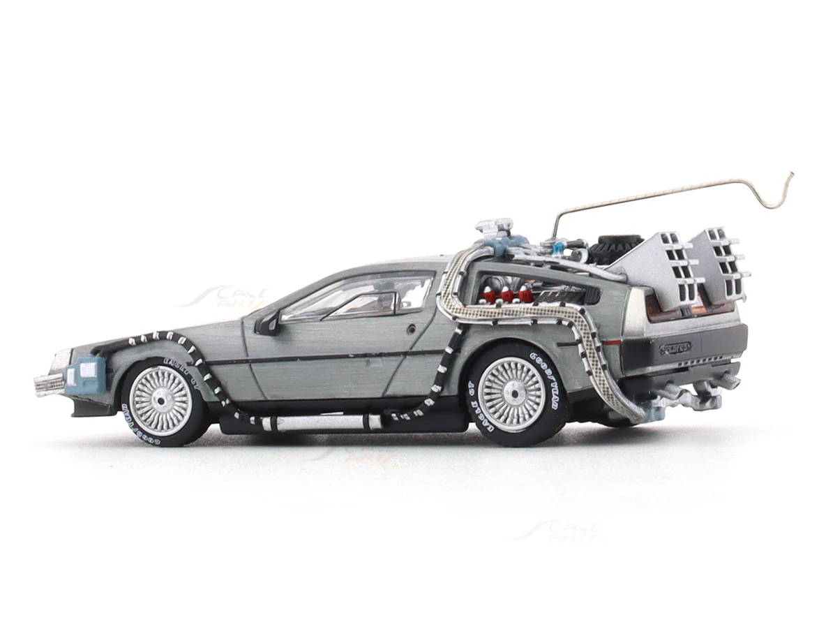 DMC DeLorean Time Machines T3 1-64 MJ Model x LMLF diecast scale model car miniature - Image 3