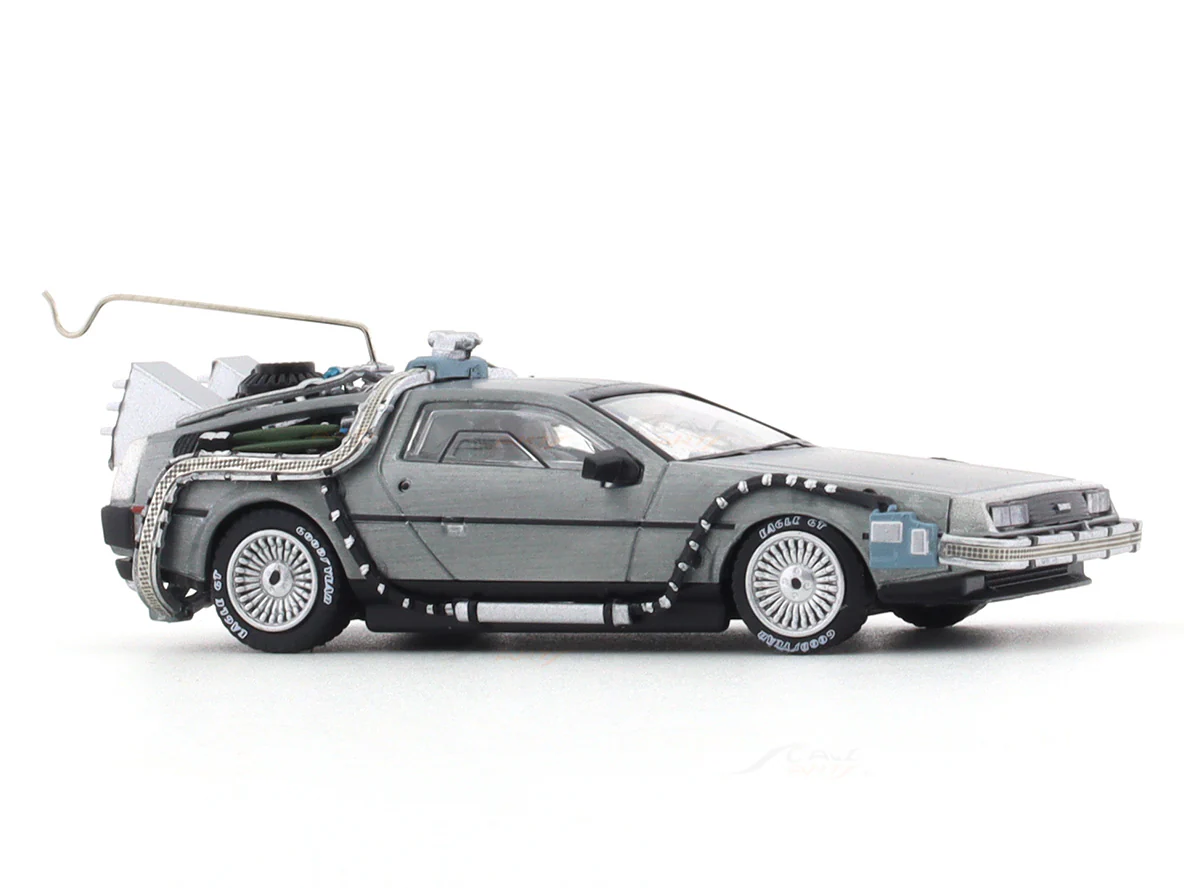 DMC DeLorean Time Machines T3 1-64 MJ Model x LMLF diecast scale model car miniature - Image 6