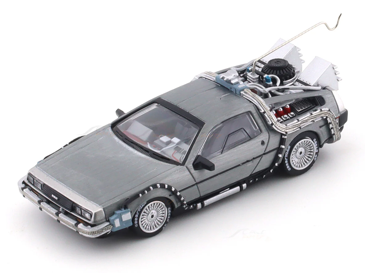 DMC DeLorean Time Machines T3 1-64 MJ Model x LMLF diecast scale model car miniature - Image 7