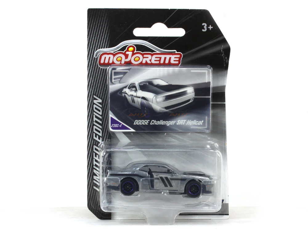 Dodge Challenger SRT Hellcat 1:64 Majorette diecast Scale Model car
