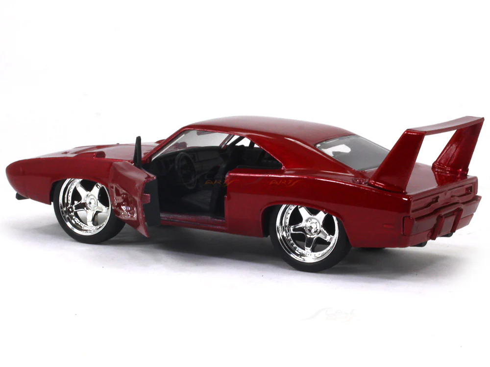 Dom's 1969 Dodge Charger Daytona Fast & Furious 1:32 Jada diecast Scale Model Car - Image 7