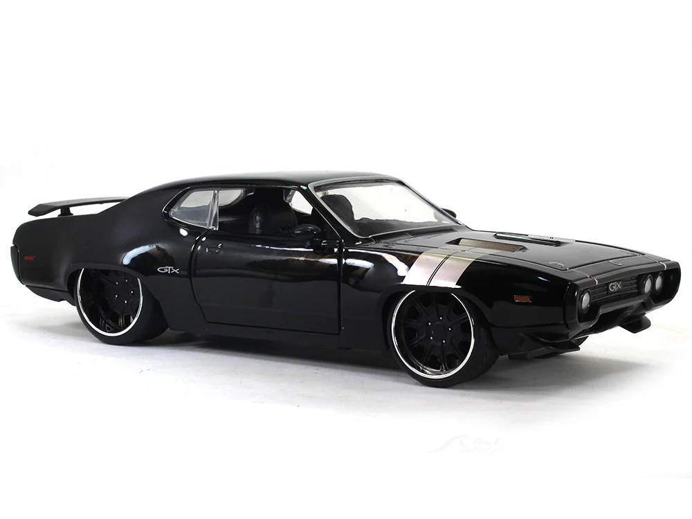 Dom's Plymouth GTX Fast & Furious 1:24 Jada diecast Scale Model car - Image 6