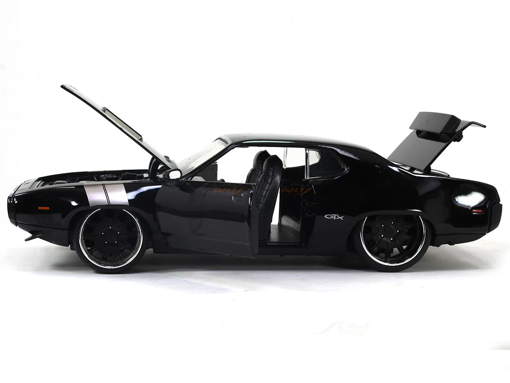 Dom's Plymouth GTX Fast & Furious 1:24 Jada diecast Scale Model car - Image 8