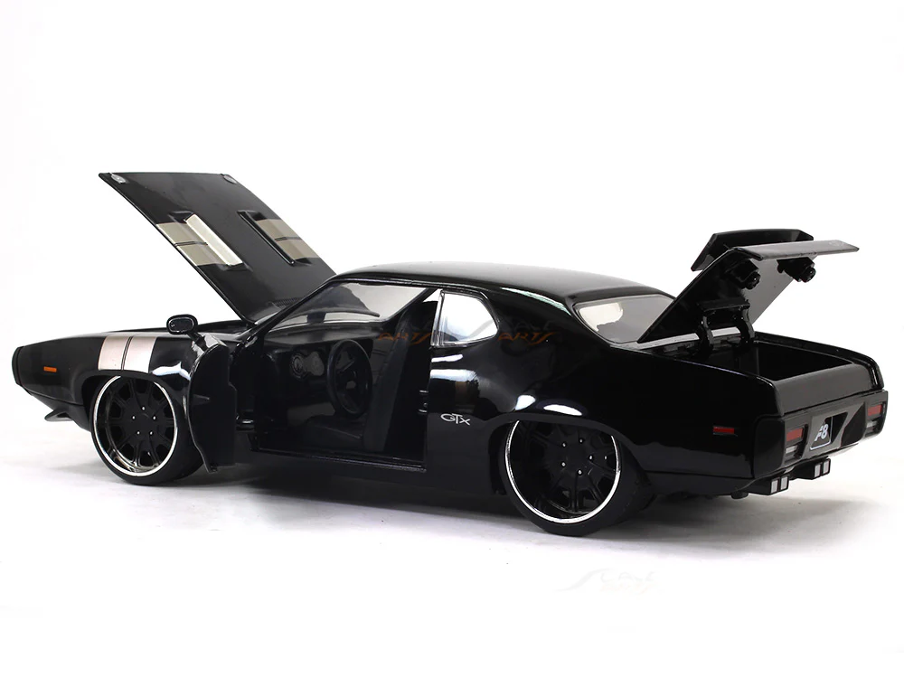 Dom's Plymouth GTX Fast & Furious 1:24 Jada diecast Scale Model car - Image 9
