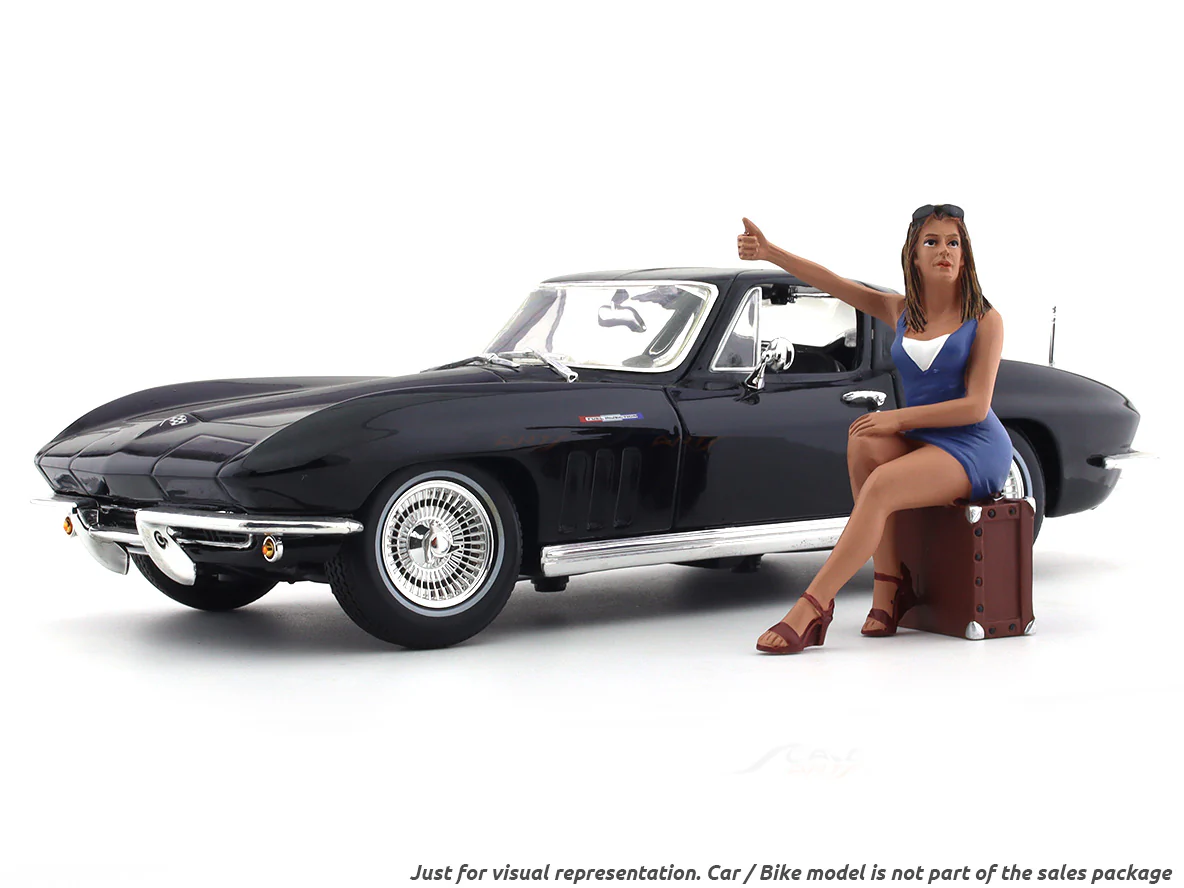 Donna 70s Figure VI 1:18 American Diorama Figure for scale models - Image 2