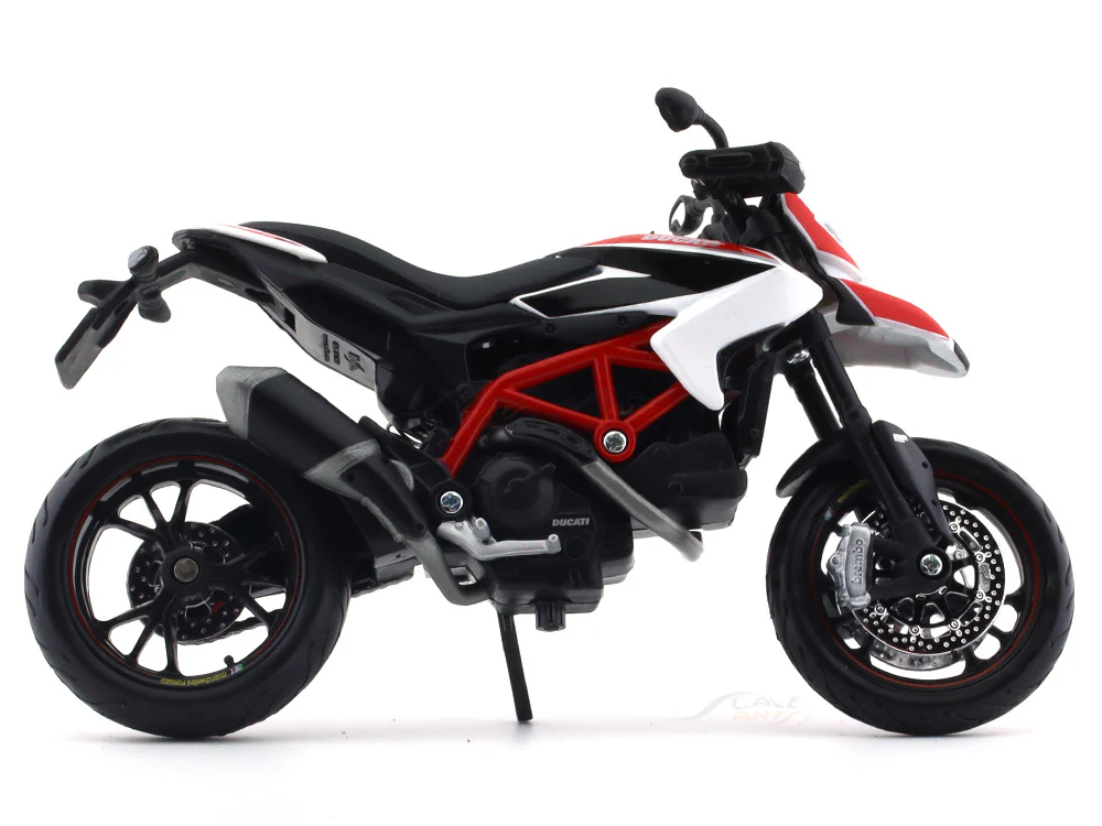 Ducati Hypermotard SP 1:12 Maisto licensed Scale Model bike collectible - Image 5