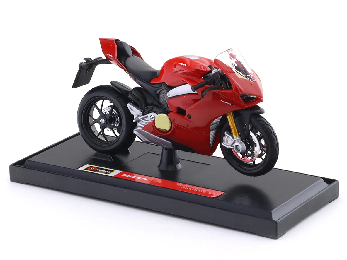 Ducati Panigale V4 1:18 Bburago licensed diecast scale model bike collectible - Image 7