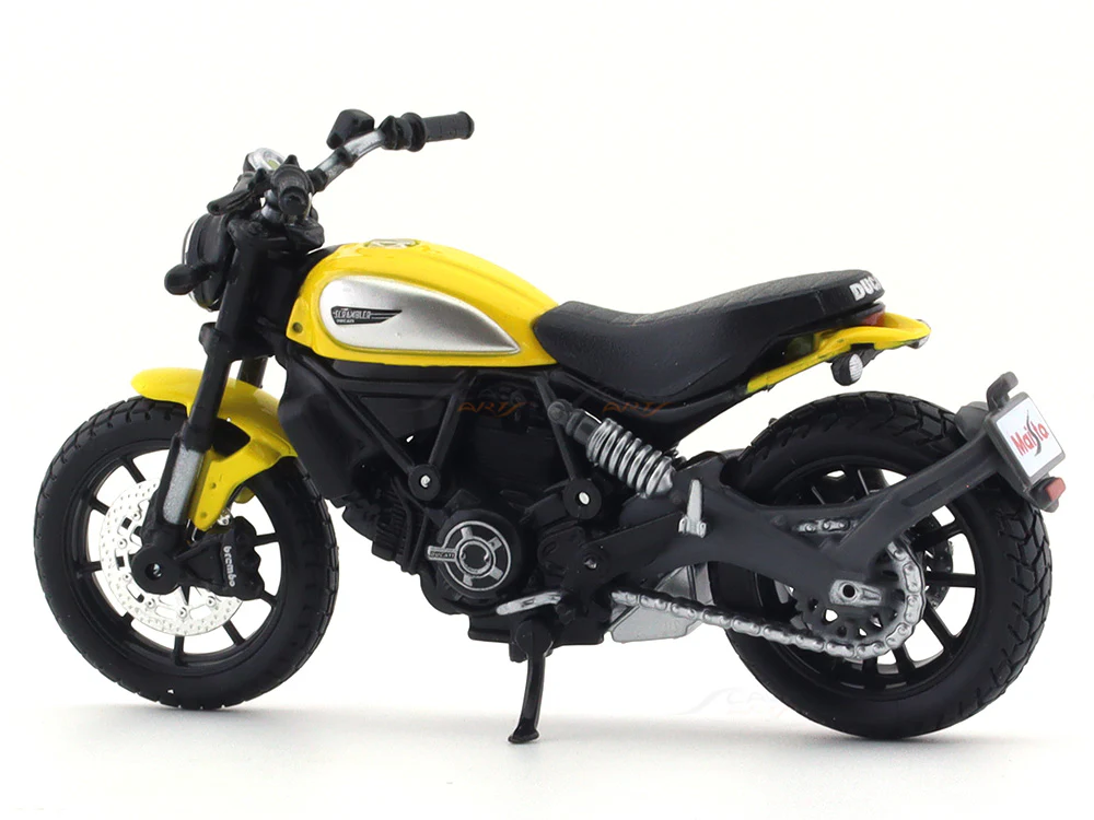 Ducati Scrambler Icon 1:18 Maisto licensed Scale Model bike collectible - Image 3