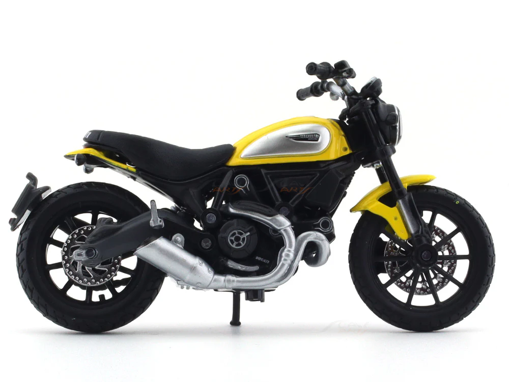 Ducati Scrambler Icon 1:18 Maisto licensed Scale Model bike collectible - Image 5