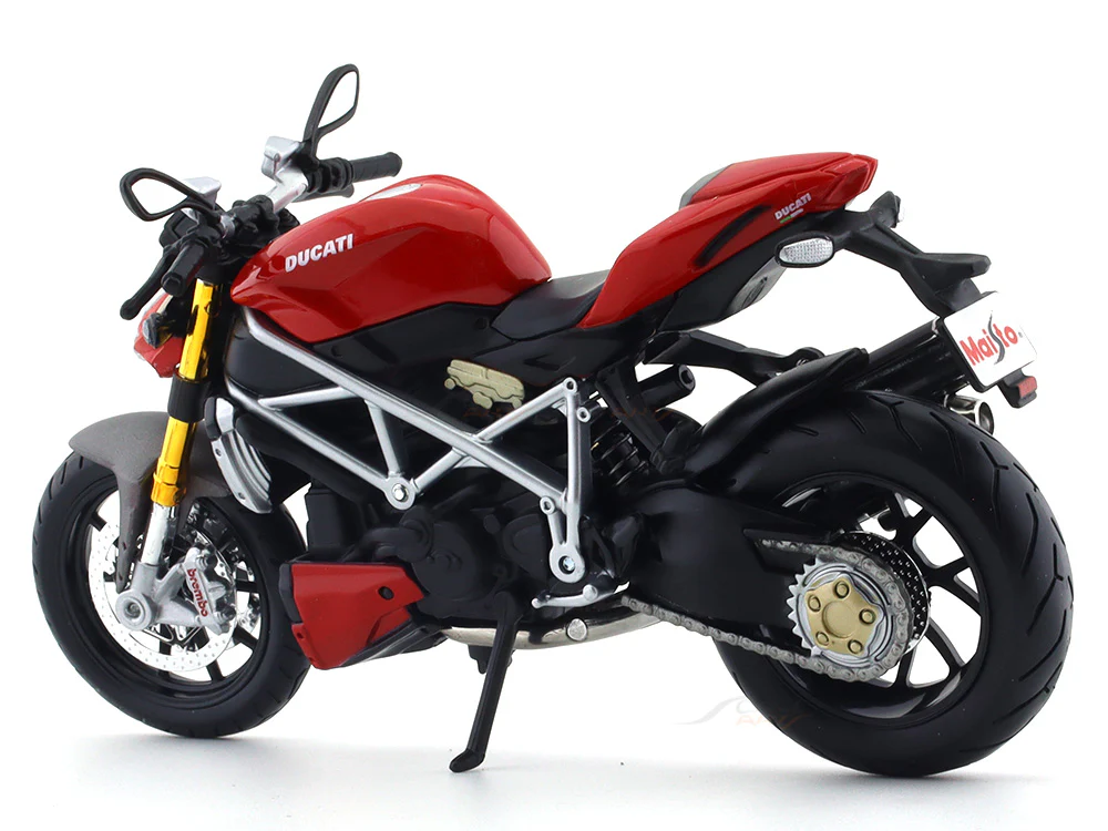 Ducati Super Naked V4 S 1:12 Maisto Licensed Scale Model bike collectible - Image 3