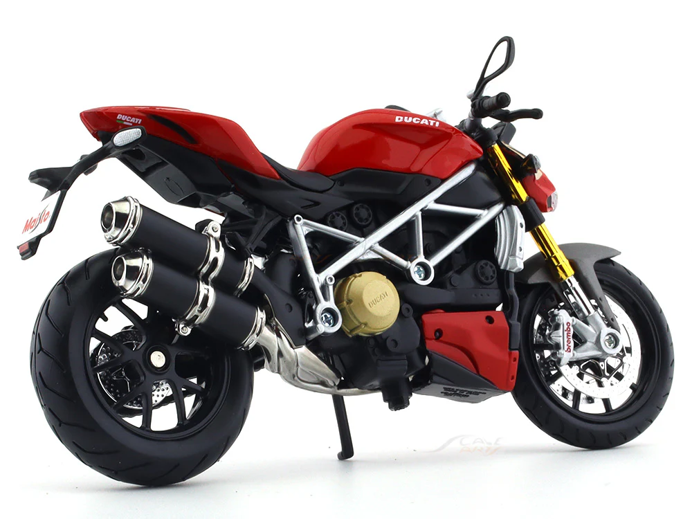Ducati Super Naked V4 S 1:12 Maisto Licensed Scale Model bike collectible - Image 4