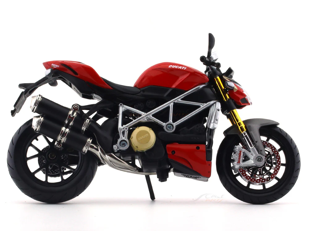 Ducati Super Naked V4 S 1:12 Maisto Licensed Scale Model bike collectible - Image 5