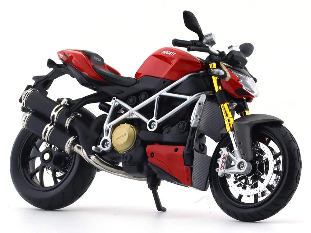 Ducati Super Naked V4 S 1:12 Maisto Licensed Scale Model bike collectible - Image 6