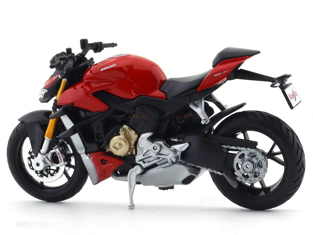 Ducati Super naked V4 S 1:18 Maisto licensed diecast scale model bike collectible - Image 3