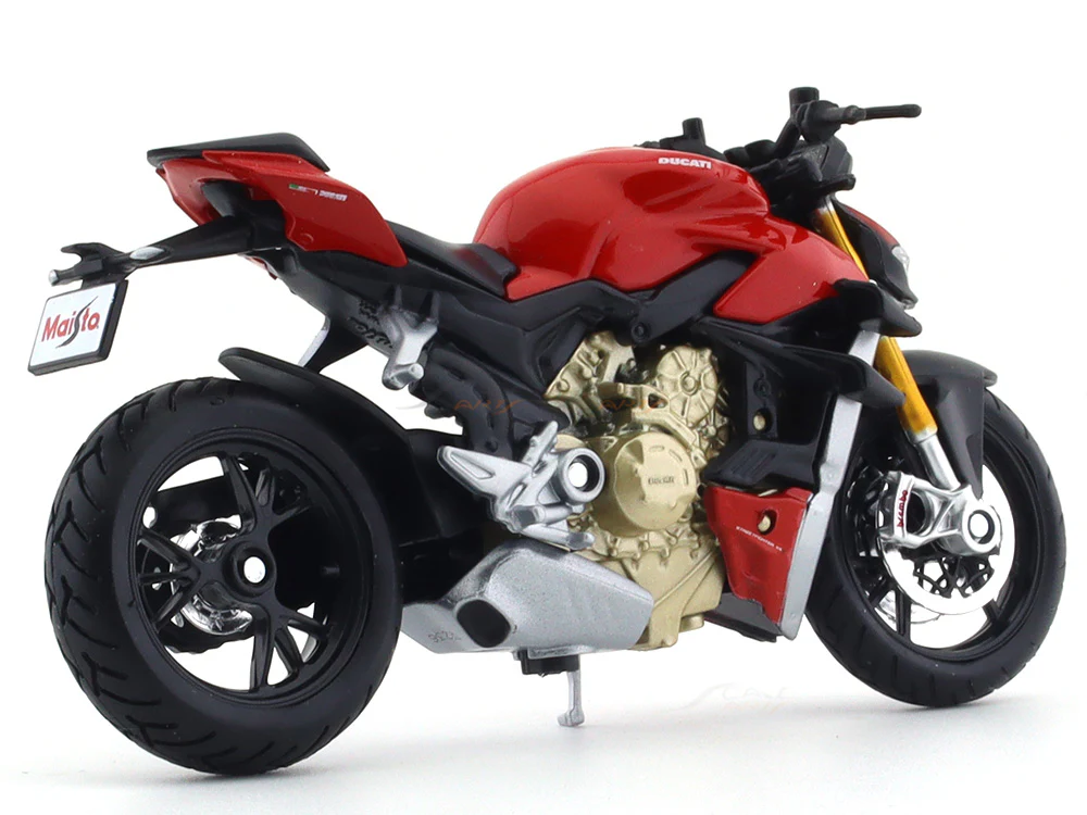 Ducati Super naked V4 S 1:18 Maisto licensed diecast scale model bike collectible - Image 4
