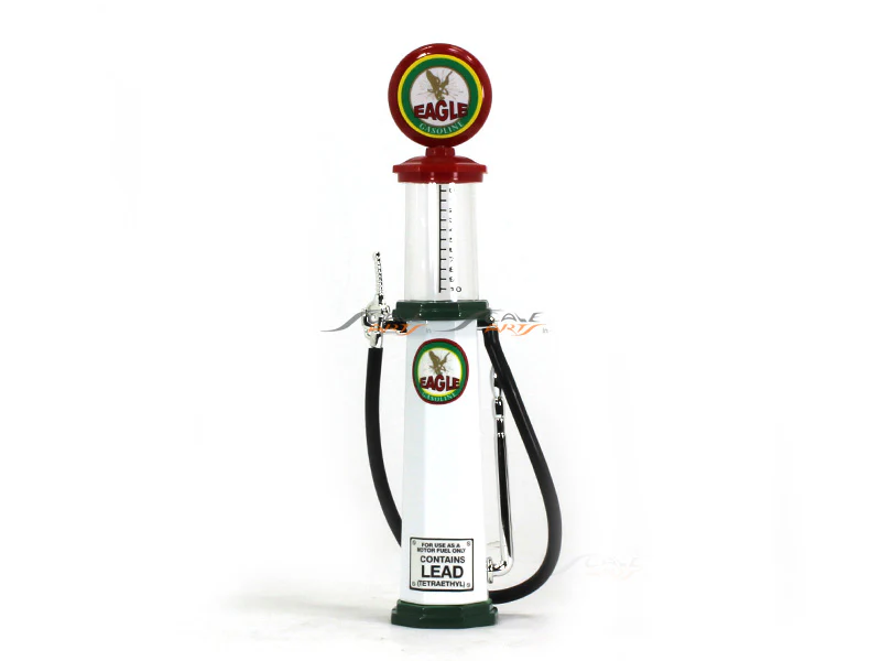 Eagle Gasoline Service Gas Pump set 1:18 Road Signature Yatming diecast model - Image 4