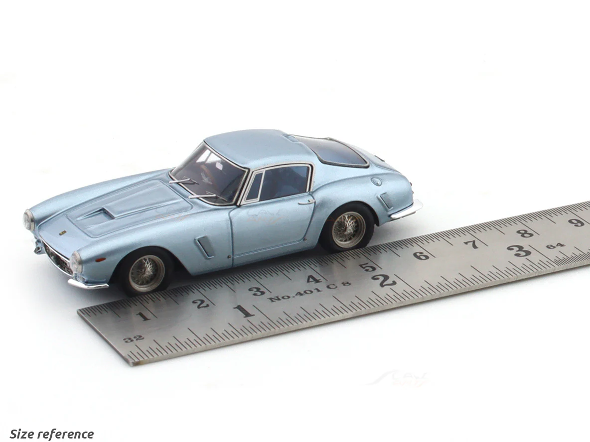 Ferrari 250GT SWB Berlinetta blue 1:64 MY64 resin scale model car - Image 9