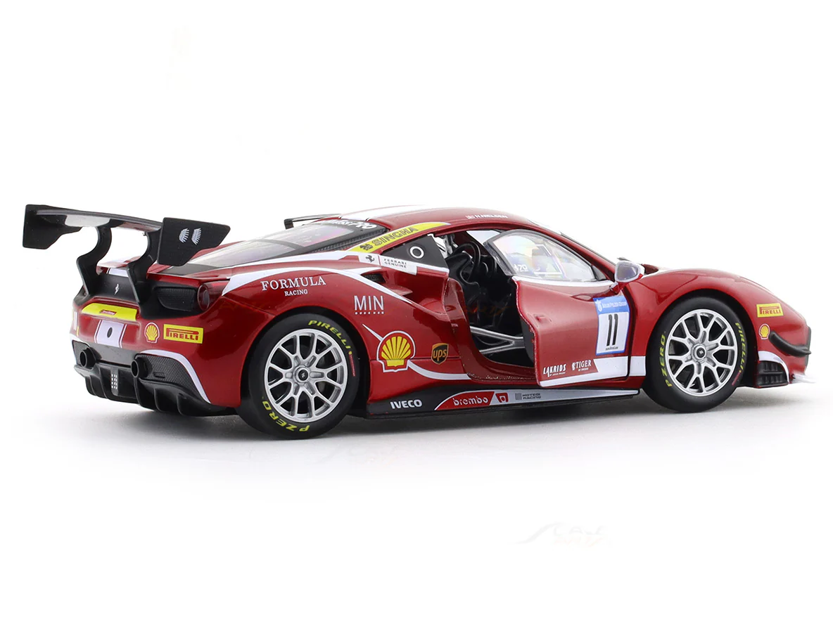 Ferrari 488 Challenge 1:24 Bburago licensed diecast Scale Model car collectible - Image 11