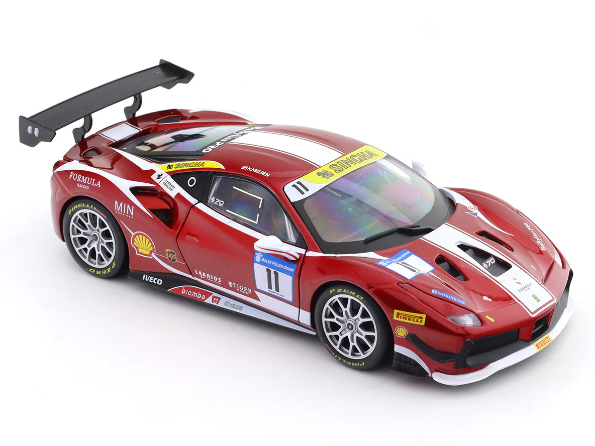Ferrari 488 Challenge 1:24 Bburago licensed diecast Scale Model car collectible - Image 14