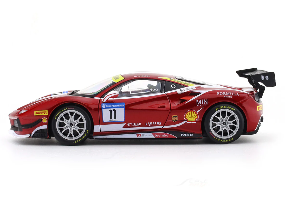 Ferrari 488 Challenge 1:24 Bburago licensed diecast Scale Model car collectible - Image 3