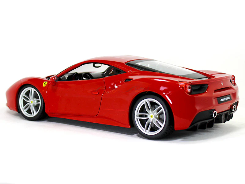 Ferrari 488 GTB 1:18 Bburago diecast scale model car - Image 3