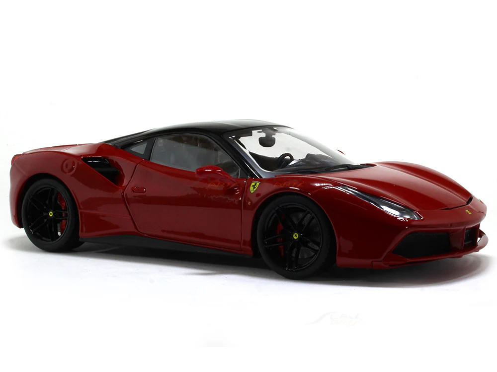 Ferrari 488 GTB red Signature Series 1:18 Bburago diecast Scale Model car - Image 6