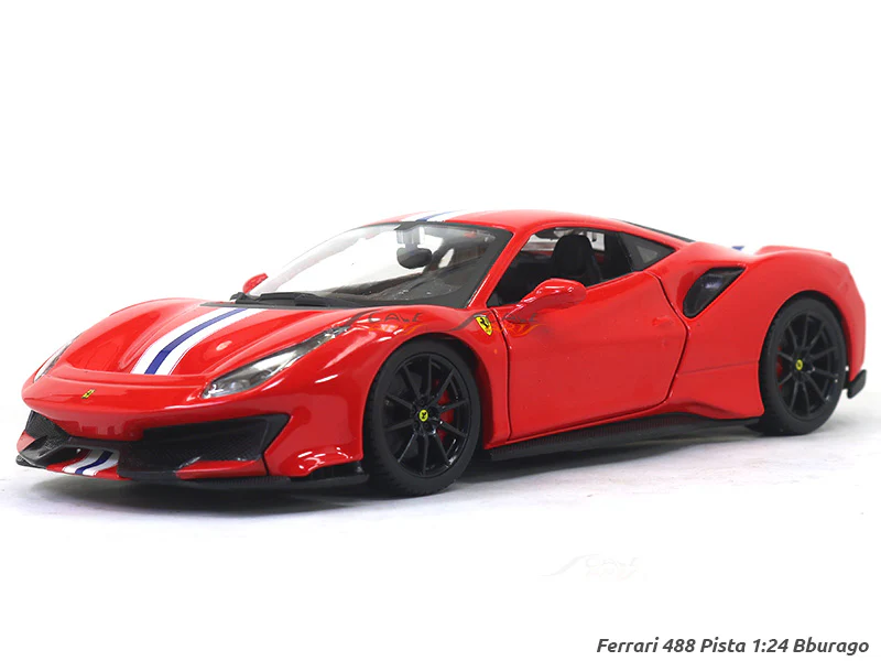 Ferrari 488 Pista 1:24 Bburago diecast Scale Model car