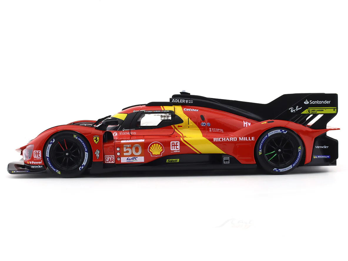 2023 Ferrari 499P #50 Pole Position 1:18 Bburago diecast Scale Model car - Image 2