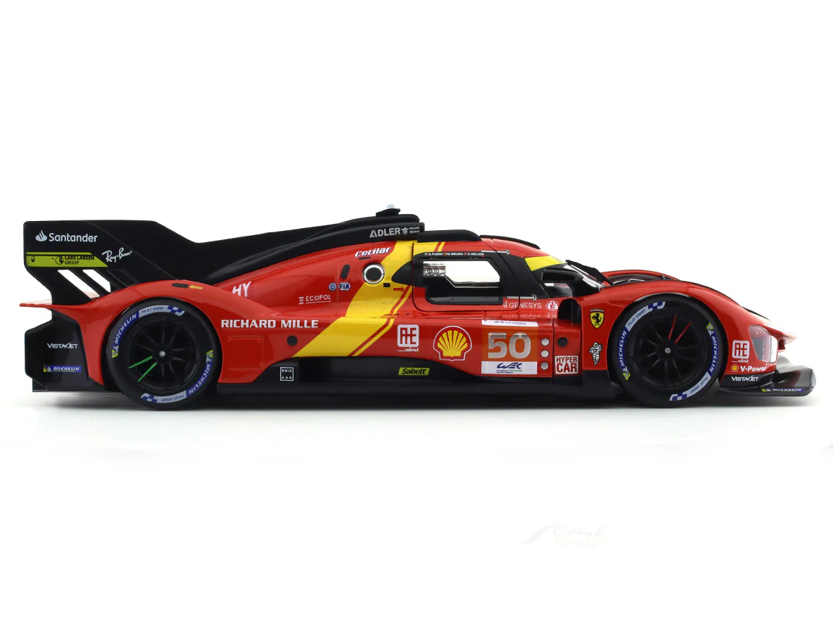 2023 Ferrari 499P #50 Pole Position 1:18 Bburago diecast Scale Model car - Image 5