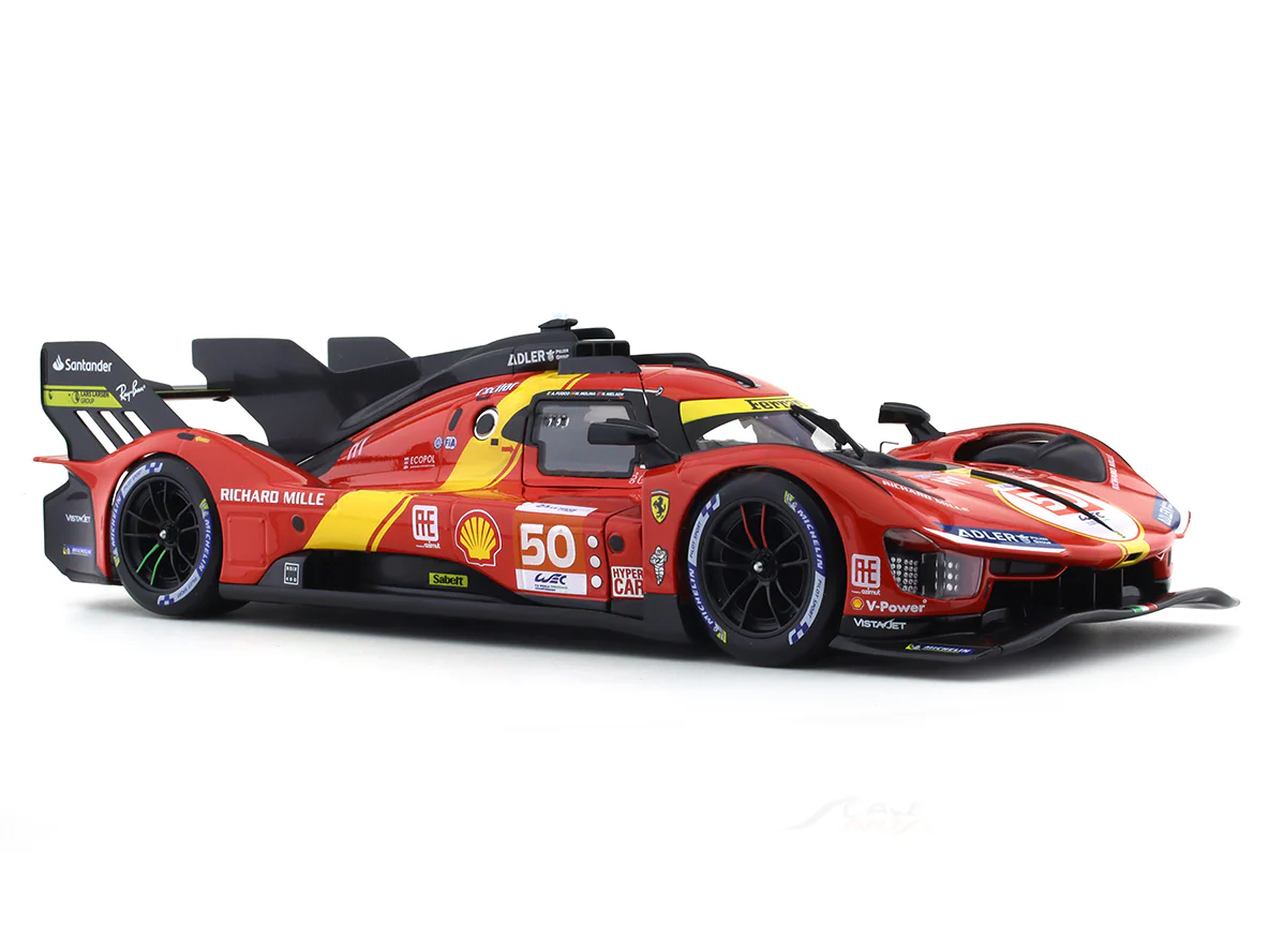 2023 Ferrari 499P #50 Pole Position 1:18 Bburago diecast Scale Model car - Image 6